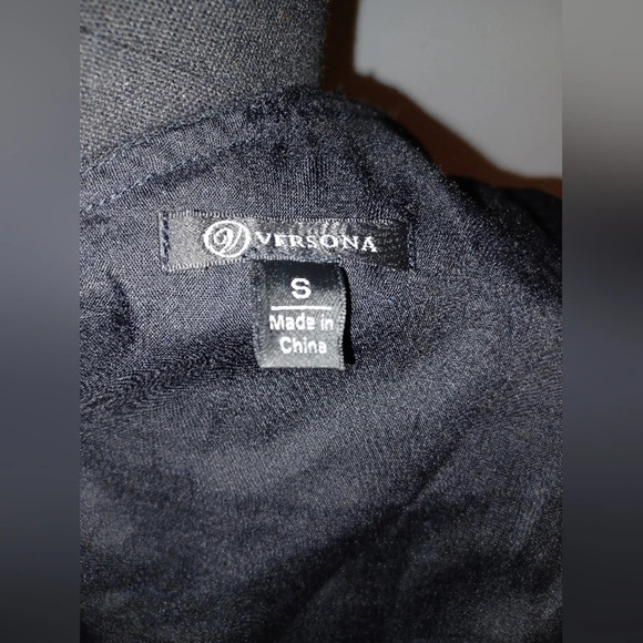 A Versona Black with Tassles One Shoulder Neckline - Picture 5 of 5